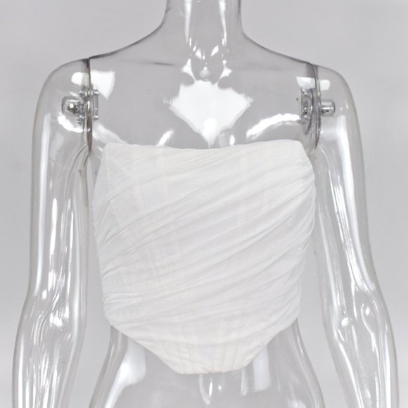 Mesh Bustier Corset - Picture 4 of 10